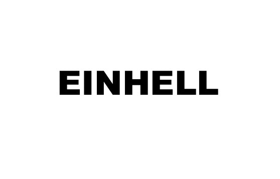 Einhell Logo auf weißem Hintergrund