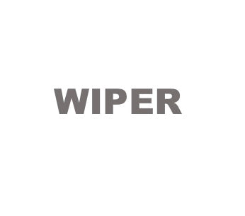 Wipper Logo grau auf weißem Hintergrund