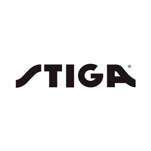 Stiga Logo schwarz auf weisem Hintergrund